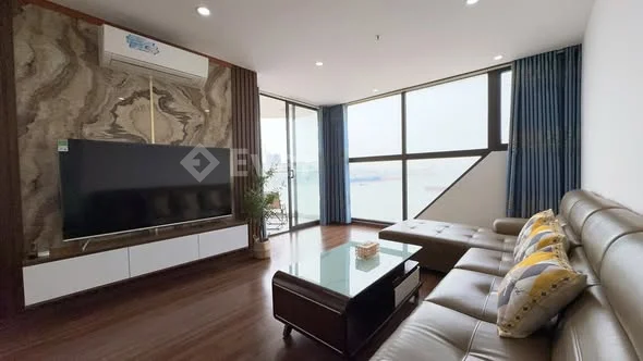 Cho thuê 3 ngủ view biển toà Green Diamond - Hòn Gai 12 triệu/tháng Căn 3PN 2WC 90m2