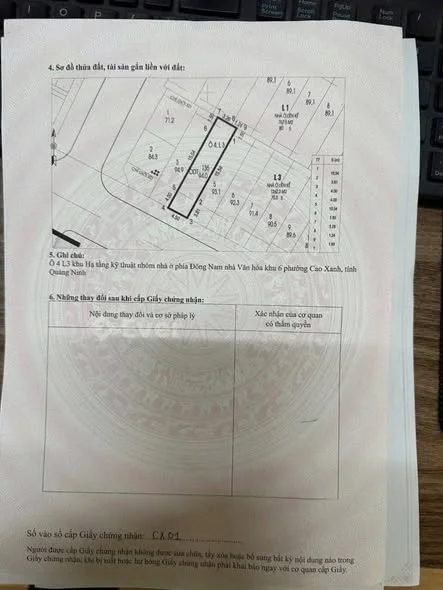 Đất tái định cư gần bệnh viện K67 Cao Xanh - Đường 3 ô tô dàn hàng
