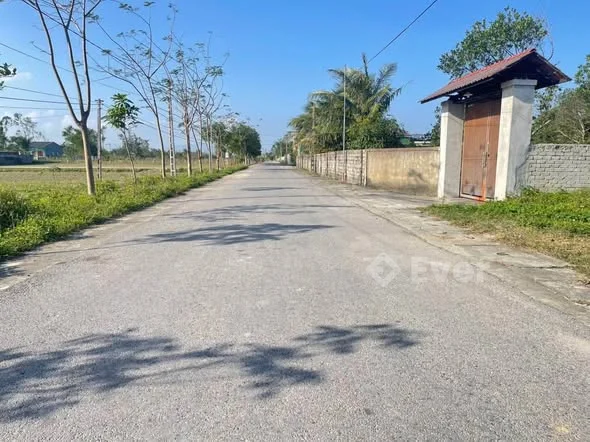 Đất Nghi Trung bám đường nhựa 8m ra quốc lộ 1a chỉ 200m.Diện tích 119m2 full thổ cư mặt tiền 5m