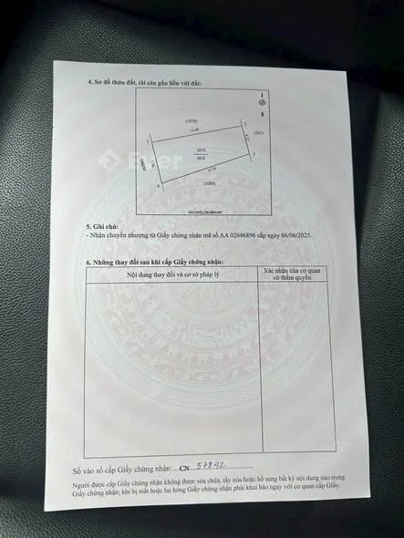 Bán nhà mặt phố Nguyễn Hữu Lập