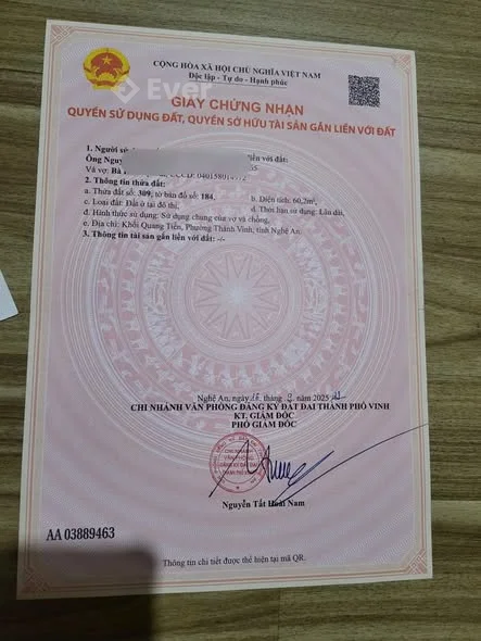 Nhà cần Bán lô góc ngõ 1 Đường ngô Tuân cách Đường Lý Thường Kiệt 100m