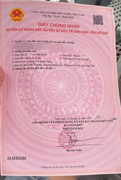 Đất lối 2 lê quý đônBìa đẹp vuông vắnĐường rộng thông thoáng 8m