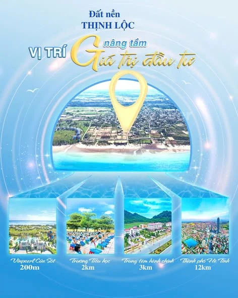 F0 hiếm – chỉ 10 lô duy nhất tại Thịnh Lộc, Lộc HàDiện tích từ 150 – 250m², ngang 8m cực đẹp