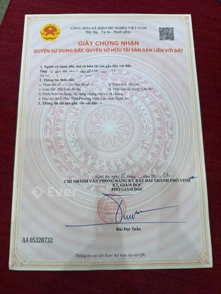 Hơn 1,9 tỷ xíu, Bán đất Ngõ đường Trần Khánh Dư,i Đức Thọ, Hưng Lôc