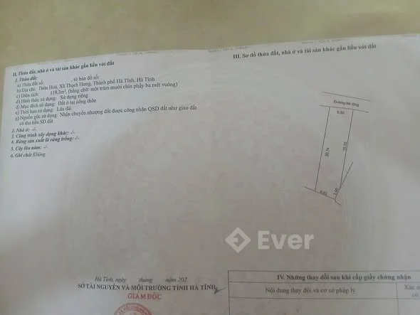 ĐẤT THÔN HOÀ, THẠCH HƯNG_PHƯỜNG THÀNH SEN_HÀ TĨNH.