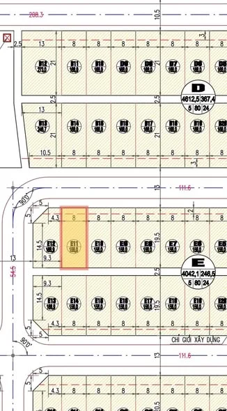 1 lô duy nhất dự án Ven Sông Lệ Kỳ giá 3.3 tỷ!Diện tích 8x19.5m2 full ODT