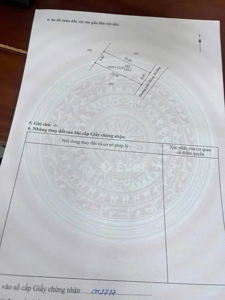 Ngõ Tạ Quang Bửu, giá tốt.- DT: 6m x 20m- Hướng Đông Nam