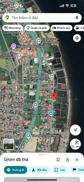 mặt tiền Trần Hưng Đạo - Quán Hàu đường nhựa QH 34m, sau lưng là dự án Bờ Kè -DT: 6x22 -132m2 full