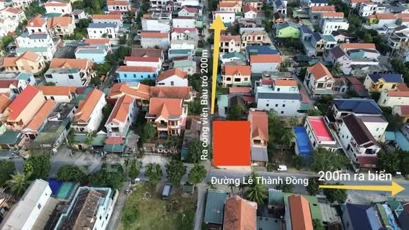 Ba mặt tiền Lê Thành Đồng - Hải Thành Đồng Hới DT: 15x22Hướng Nam