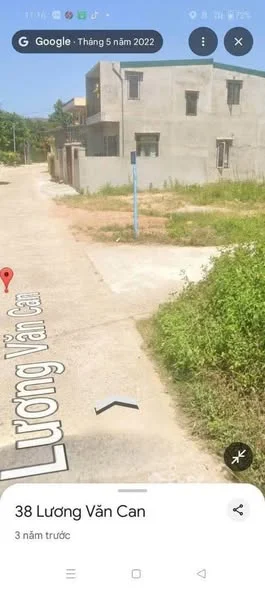 2 MẶT TIỀN LƯƠNG VĂN CAN – ĐỒNG SƠN Sát Trường Đảng, Nhà văn hóa TDP 4 Diện tích: 6 × 22m (131m²)