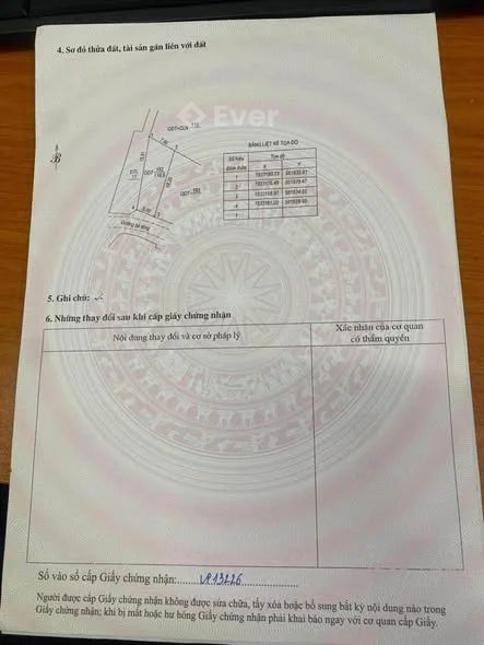 Ngõ 221 Phan Đình PhùngDiện tích 5x19,5 nở hậu 7,9100% đất ởHướng Tây Nam