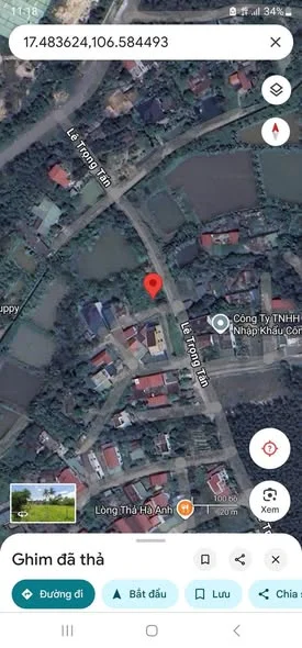 Cặp đôi 2 lô liền kề mặt tiền Lê Trọng TấnDiện tích mỗi lô : 6m * 27mHướng Đông