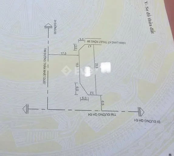 Bán gấp Lô góc 3mt Trần Nhật Duật. Gần trường Quốc tế châu á thái bình dương, đại học nông lâm