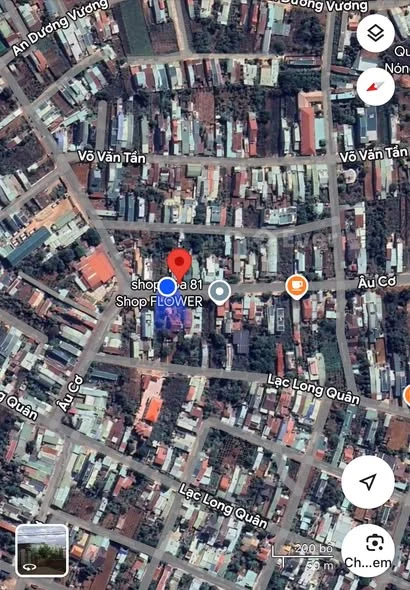 Chỉ : 2tỷ190 triệu. CẦN SANG NHƯỢNG LÔ ĐẤT MẶT TIỀN ÂU CƠ. SÁT SỐ NHÀ 86