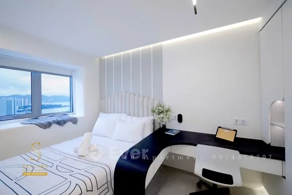 Căn VIP duy nhất có sổ!Bán căn hộ Goldcoast tầng cao 2 phòng ngủ, nội thất cực đẹp