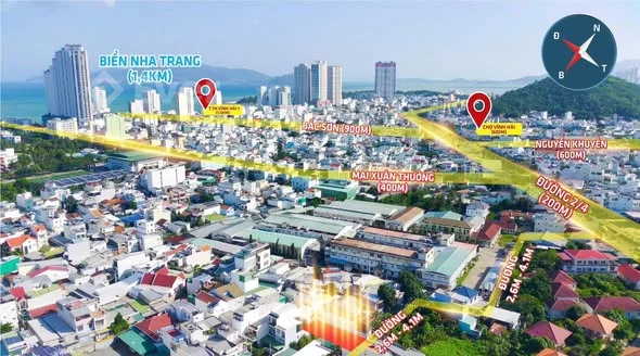 HÀNG SIÊU HÓT: 3 LÔ ĐẤT VÀNG HÀNG HIẾM CÓ TRÊN THỊ TRƯỜNG( TẠI PHỪƠNG BẮC NHA TRANG) - 3,75 tỷ - 101.6m²