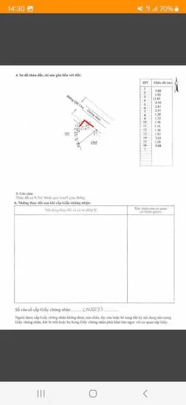 CHỦ CẦN BÁN SỔ NÀY Diện tích sổ 76,7m2 ,diện tích thực 100m2 - Thỏa thuận - 76.7m²