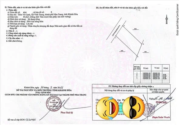 BÁN GẤP LÔ ĐẤT VÕ CẠNH – VĨNH TRUNG, TÂY Nha Trang - 1,8 tỷ - 85.6m²