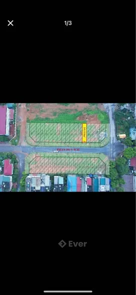 các thửa đất tại đường Phan Huy ích - đường Nguyễn Danh Phương B6