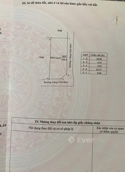 Bán Lô Đất Góc 2 Mặt Tiền Hẻm 10/3 - Phường Buôn Mê Thuột