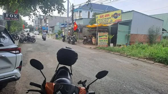 Đất khu chợ – KCN Sông Mây Diện tích 127m², 2 mặt tiền thoáng đẹp