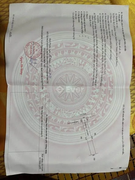 Mặt tiền đường 32 Minh Thành-cách cổng 4 kcn Becamex chỉ 150m