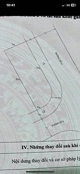 Chủ gởi bán lô góc Đường số 8 - Đường số 11, KDC ĐẠI DƯƠNG, Phường 6, Tp Tân An, Long An