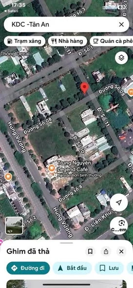 Chủ gởi bán lô góc Đường số 8 - Đường số 11, KDC ĐẠI DƯƠNG, Phường 6, Tp Tân An, Long An