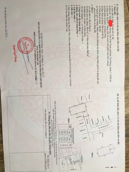 Mình bán căn nhà hẻm 3m đường Trần Xuân Soạn Phường Tân Hưng Quận 7 thành phố Hồ Chí Minh