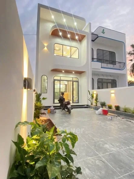 NĂM NGAY CHỦ THUỘC ẤP MỚI 2 XÃ MỸ HẠNH NAM ĐỨC HÒA GIÁ 2ty350DT 5x25 đất thổ cư sổ Hồng riêng