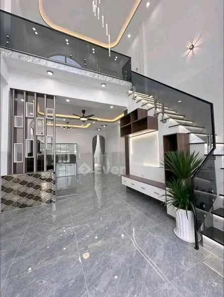 Bán nhà gác lửng hẻm 17 Tôn Đức Thắng, phường Hoà Thành, tỉnh Tây Ninh Dt 5 x 24m tc 60m2