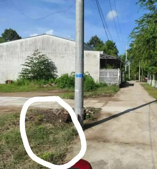 Bán đất nền hòa thuận châu thành trà vinh cũ.Dt 5*20 full thổ cư Đất mặt tiền đường đal ôtô