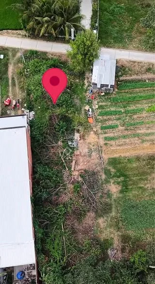 Hẻm xe hơi kế bên thị trấn Châu Thành (đi thẳng đường Đoàn Công Chánh là tới đất)
5x40m (110m² thổ