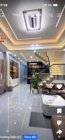 Nhận chính chủ Nhà đường N4 - KDC Trường An - Thiết Kế Hiện Đại Sang Trọng. Diện tích : 5 x 18.5