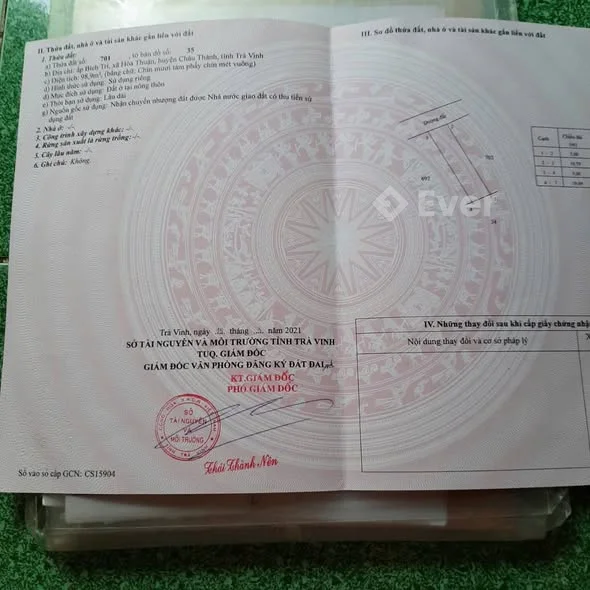 Bán 2 nền. Diện tích 5x20 thỗ cư hết đất. Địa chỉ ấp Bích Trì, phường Hòa Thuận, tỉnh Trà Vinh