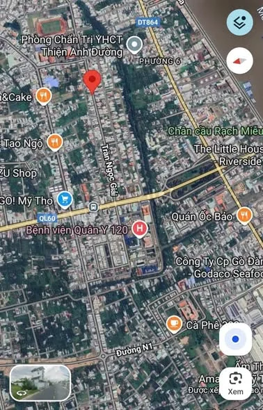 ĐẤT 3 MẶT TIỀN TRẦN NGỌC GIẢI.TP.MỸ THOTrần Ngọc Giải, Phường Thới Sơn,Đồng Tháp(6m × 36,6m) - Thỏa thuận - 183m²