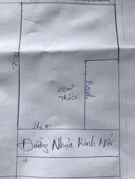 CHỦ CẦN BÁN ĐẤT MẶT TIỀN NHỰA KÊNH NỔI Vị trí: Lương Phú C, xã Lương Hòa Lạc, huyện Chợ Gạo