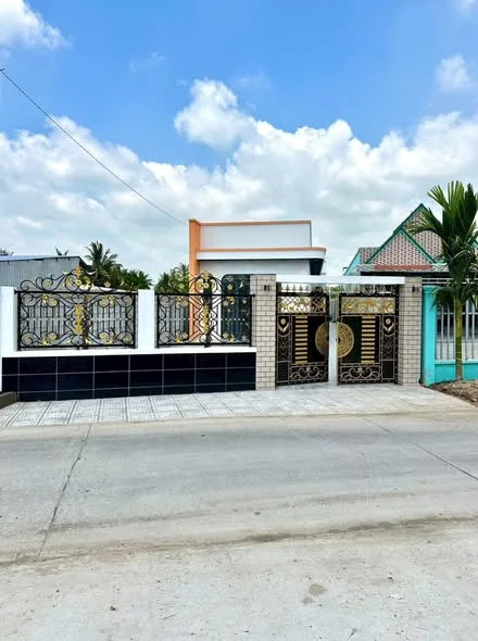 Bán nhà 2 mặt tiền view sông kênh Đòn Dong, Thạnh Lộc Diện tích: thực tế 8m x 60m - 2,68 tỷ - 480m²