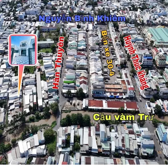 GIẢM GIÁ BÁN NHANH !!! Cần bán nhà 2 mặt hẻm 1 Hai Bà Trưng, Rạch Giá - An Giang