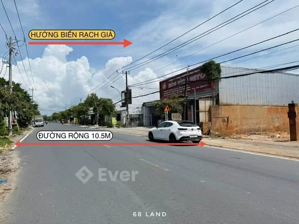 Bán 3 lô đất thổ cư mặt tiền Lâm Quang Ky Rạch Giá, vị trí đẹp trung tâm gần Đống Đa