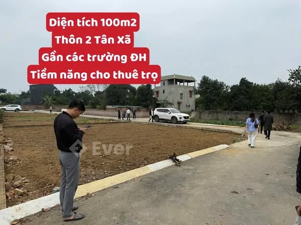 Bán nhanh lô đất đẹp, giảm giá mạnh - Liên hệ ngay!Lô 100m2 full thổ thuộc thôn 2 Tân Xã