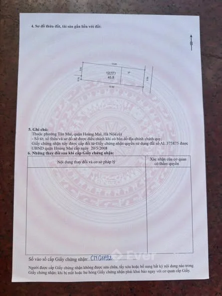 Nhà mới xây 7 tầng mặt phố Tân Mai, gara ô tô trong nhà