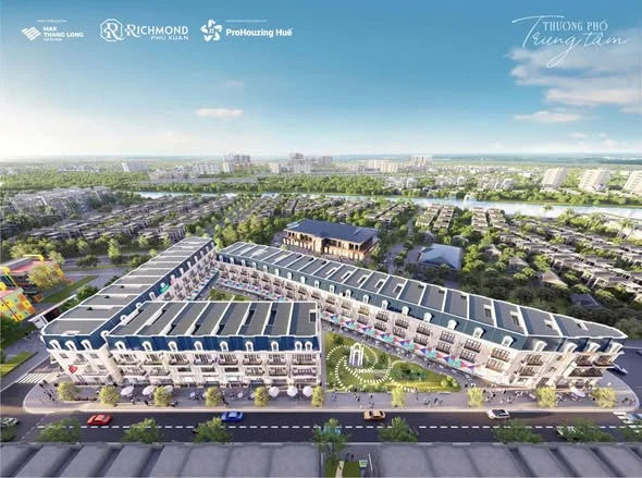 CHỈ VỚI 7,9 TỶ – SỞ HỮU SHOPHOUSE MẶT CHỢ TẠI RICHMOND PHÚ XUÂN