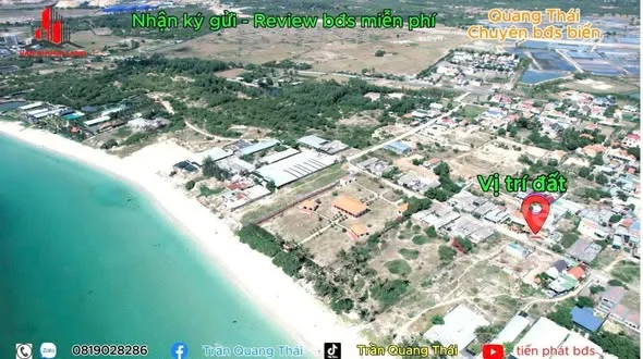 Chủ kẹt tiền cần bán lô đất biển Dốc Lết đường bê tông oto rộng 10m,, view nhìn thấy biển