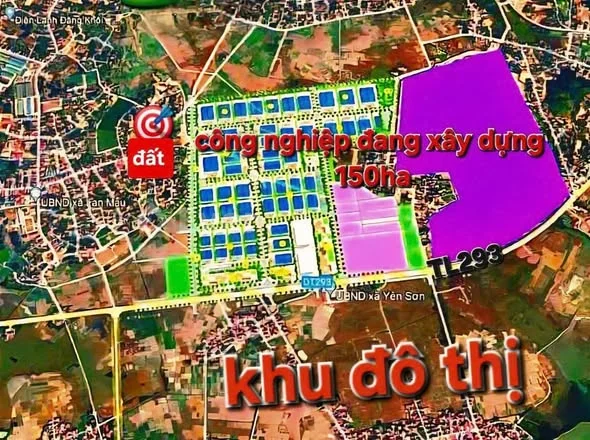 Lô góc 2 mặt tiền wiu gần công nghiệp đang làm. Dt 280m2/mt13,5m.