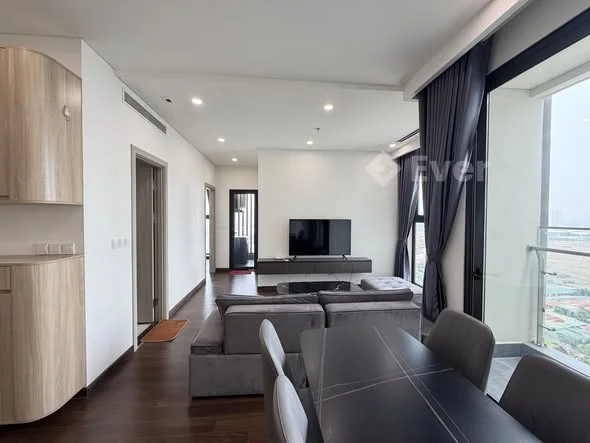 Cho thuê căn hộ góc 2 phòng ngủ view hồ tại Masteri West Height