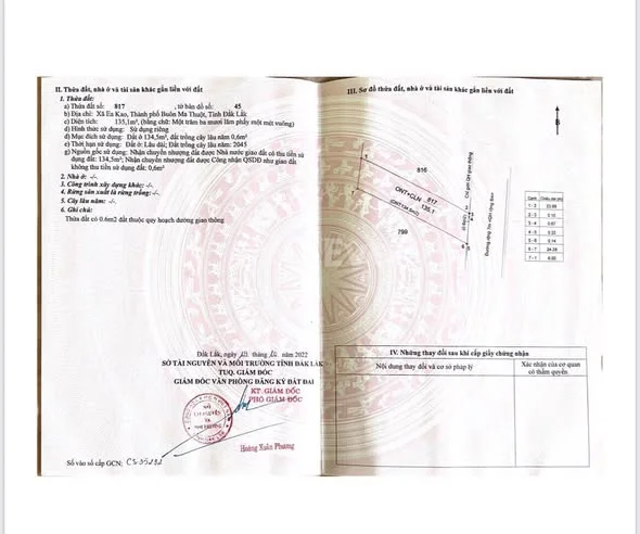 Bán đất hẻm cấp 1 đường Y Wang nối dài