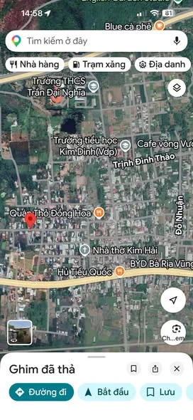 CHÍNH CHỦ GỬI BÁN CĂN NHÀ CẤP 4 MẶT TIỀN ĐƯỜNG HUỲNH KHƯƠNG NINH PHƯỜNG KIM DINH TPBR