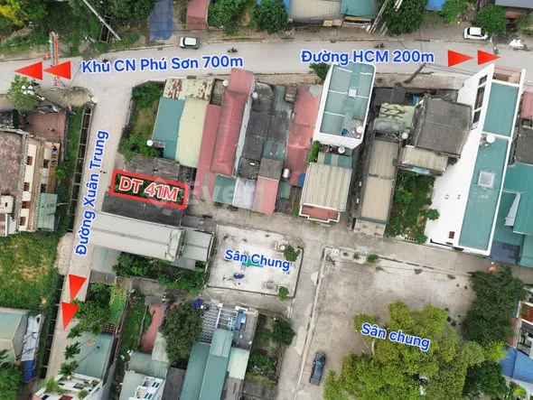 Một lô duy nhất 40,9 m đất 2 mặt tiền tại Xuân Trung Xuân Mai /Hà Nội giá 1, x tỷ