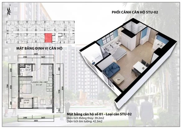 Chủ đầu tư trực tiếp hướng dẫn và tiếp nhận hồ sơ, không qua trung gian.